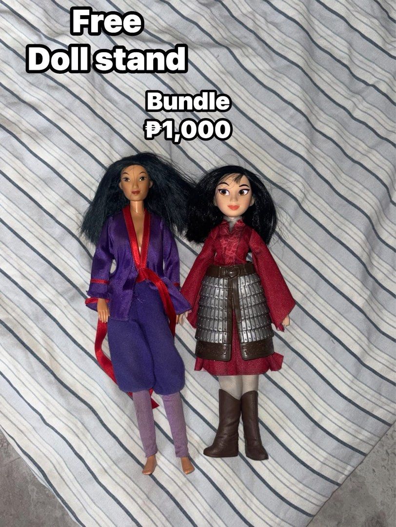Disney Mulan (Category: Action & Battle Toys) located in Manila. Submitted by dollseller_now (Listing ID 1469624202, Image 1). Description: Dm me .