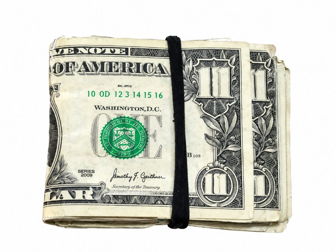 DIY MAISON MARGIELA 11 DOLLAR BILL WALLET (Category: Accessory Holder, Box & Organizers) located in Manila. Submitted by ragsdealer_ (Listing ID 1469603931, Image 2). Description: DIY MAISON MARGIELA 11 DOLLAR BILL WALLET L: 4.5 Inch W: 5.5 Inch Condition: 7./10 destroyed.