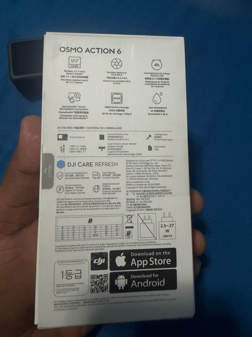 DJI Osmo Action 6 Essential Combo, Photography, Cameras on Carousell