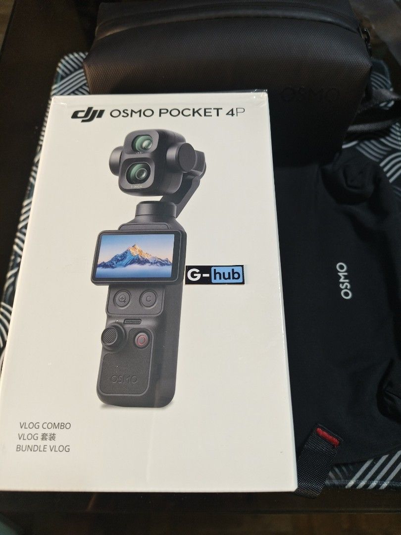 DJI OSMO Pocket 4P Camera Vlog Combo Bundle (Category: Cameras) located in Las Pinas. Submitted by laluxury (Listing ID 1469611015, Image 2). Description: FOR SALE‼️ DJI Osmo Pocket 4P Vlog Combo No issue! Good as brandnew! with receipt, 1 months old only Bagay sa mga mag content or vlog! 38,000 fix and firm What you see is what you get! Lahatan po sa picture! Complete Vlog Bundle Inclusion: ✅ Osmo pocket 4P unit ✅ DJI mic (magnet, magnetic clip,