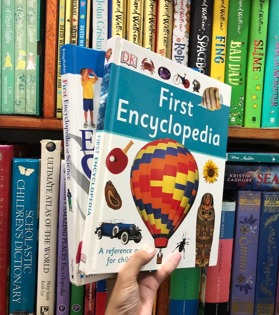DK First Encyclopedia & Kingfisher First Encyclopedia of Science (Category: Children's Books) located in Caloocan City. Submitted by readers_pick (Listing ID 1469601982, Image 2). Description: - hardcover children's reference books - Includes DK First Encyclopedia (world regions, science, history, space, nature) - Includes Kingfisher First Encyclopedia of Science (experiments, plants, animals) - Packed with vibrant photos and illustrations - Perf