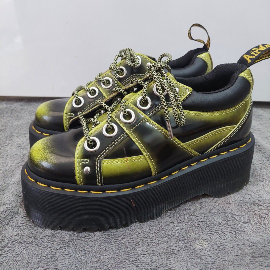 Dr Martens (Category: Shoe inserts) located in Lucena. Submitted by primotheo24 (Listing ID 1469689948, Image 2). Description: Dr Martens 5i QUAD MAX Platform Lime Green Size 4UK/ 6US L Used Excellent Condition P 5,550 plus sf.