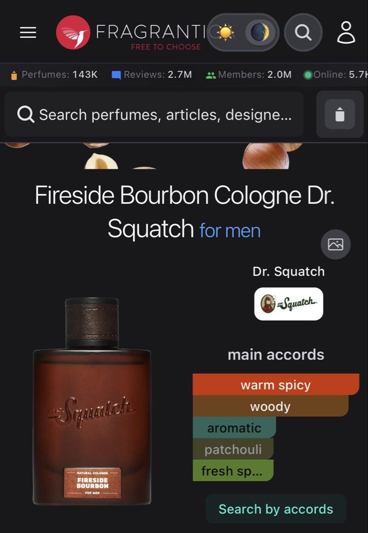 Dr. Squatch Fireside bourbon. (Category: Fragrance & Deodorants) located in Makati City. Submitted by edt2022 (Listing ID 1469710472, Image 3). Description: Bought from us. 2 pcs, 1 brand new sealed - 1500 1 opened - 1300 around 5ml missing Scent similar to MM By the fireplace according to fragrantica.