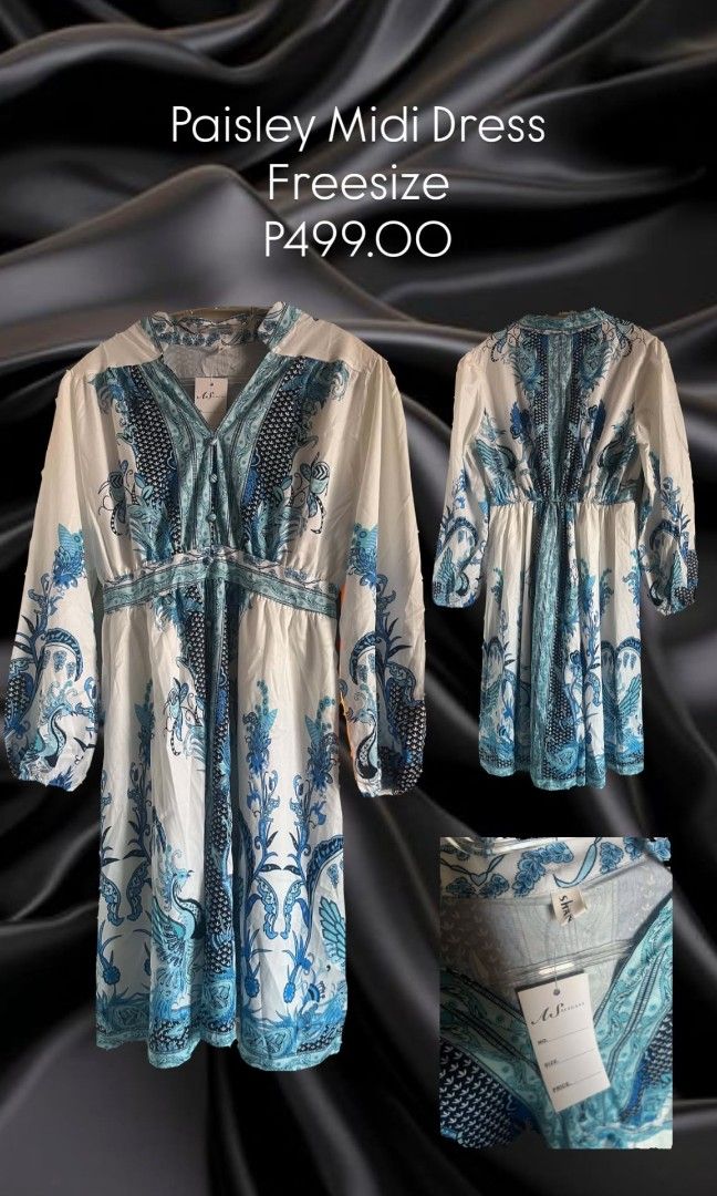 Dresses from BKK & Zaful (Category: Dresses) located in Marikina City. Submitted by savemyclosetph (Listing ID 1469641148, Image 2). Description: Mini, Midi & Long Dress from Bangkok Brands & Zaful. Sizes and Prices are indicated on each photo. Price starts at P499.00 PM for orders.📩.