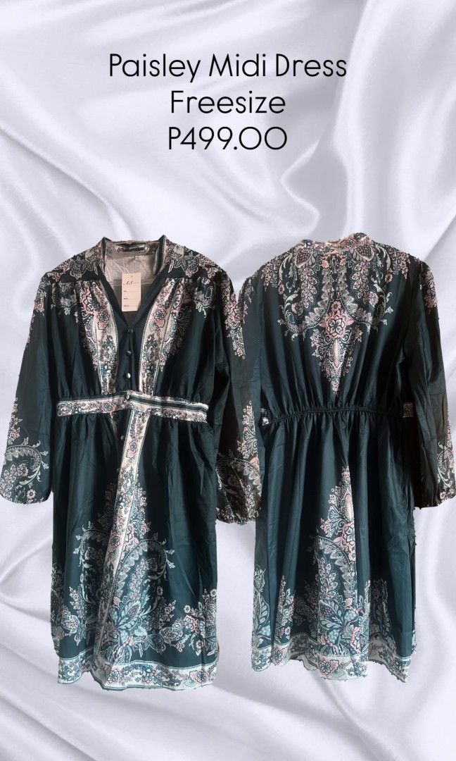 Dresses from BKK & Zaful (Category: Dresses) located in Marikina City. Submitted by savemyclosetph (Listing ID 1469641148, Image 1). Description: Mini, Midi & Long Dress from Bangkok Brands & Zaful. Sizes and Prices are indicated on each photo. Price starts at P499.00 PM for orders.📩.