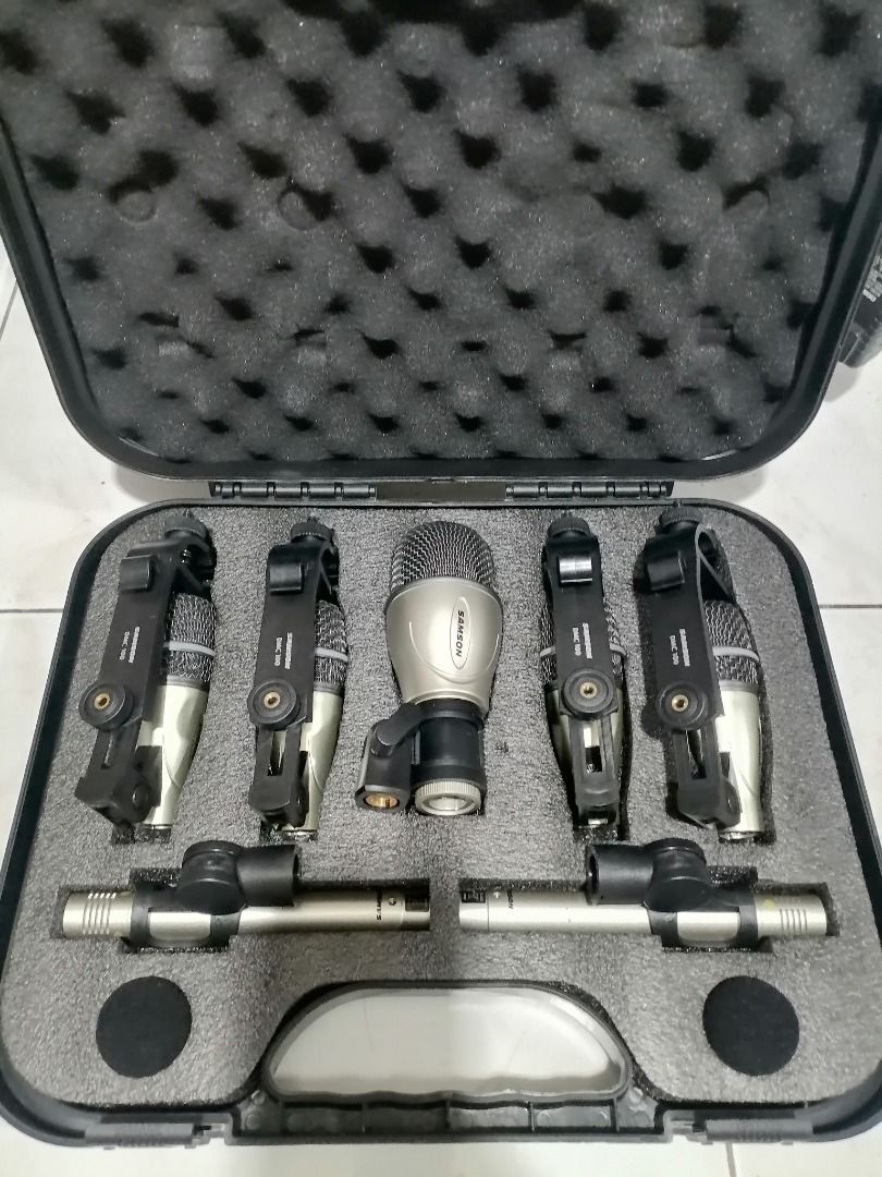 Drum microphone (Category: Musical Instruments) located in Quezon City. Submitted by newwhale.f1c027 (Listing ID 1469578370, Image 1). Description: P7000 1 set drum microphone with condenser microphone. And carrying case. Brandnew pick up Lagro fairview Q.C. or via delivery lalamove rider po. Delivery fee sagot po ni buyer... Fb page BSA online store. Call 092zero8114159 .