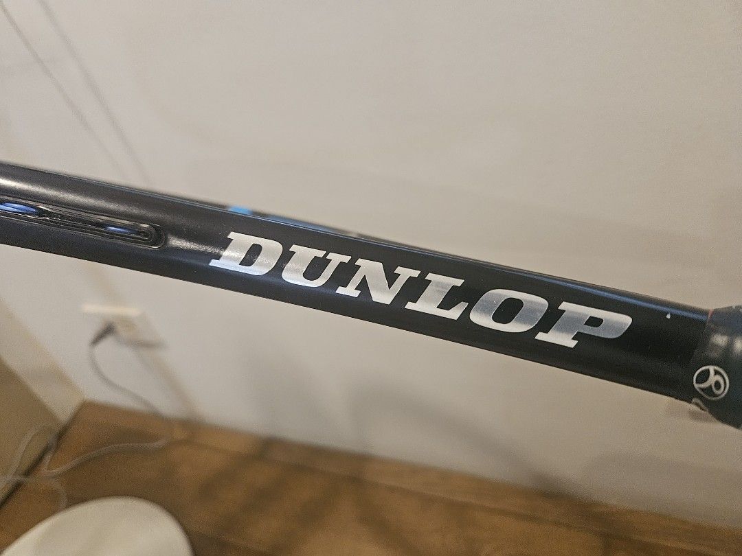 Dunlop FX500 2020 (negotiable) (Category: Racket and Ball Sports) located in Paranaque City. Submitted by rafasigg (Listing ID 1469608266, Image 2). Description: - Brand: Dunlop - Color: Black and blue - Head Size: 100 square inches - String Pattern: 16x19 - Unstrung Weight: 300g / 10.6 oz - Length: 27 inches - Balance: 320mm (7 pts HL) - Stiffness Rating: 71 - Extras: Blue overgrip already wrapped - Condition: Normal scuffs on bumper guard from 