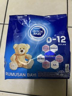 DUTCH BABY RUMUSAN BAYI 0-12 BULAN SUSU TEPUNG 300G EXP:01/27, Babies ...