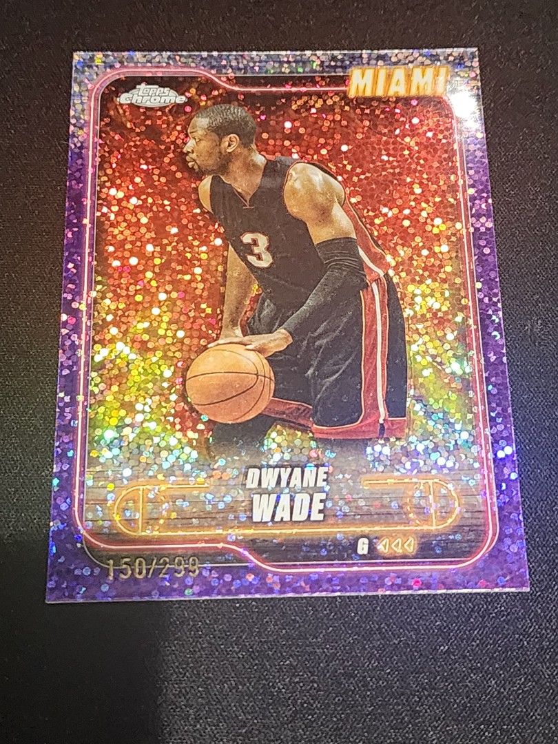 Dwyane Wade 150/299 (Category: Raw Singles) located in Manila. Submitted by kg613 (Listing ID 1469633443, Image 1). Description: .