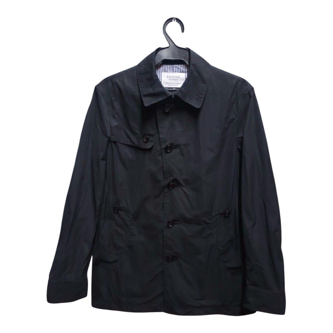 Edifice Jacket (Category: Coats, Jackets and Outerwear) located in Santa Rosa. Submitted by Minerva_Shelter (Listing ID 1469700138, Image 1). Description: Edifice Jacket Japan Brand Size- best fit: small to medium Note: no more belt.