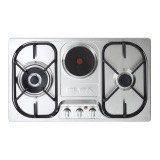 Elba E 74 210 XD (Category: Cookers) located in San Juan City. Submitted by stammy8 (Listing ID 1469674223, Image 3). Description: ELBA E 74 210 XD Condition: Brand New (tested only, No Box) Orig Price: P21,000 RFS: Change of mind Shipping Fee c/o Buyer PRODUCT DETAILS: 73cm Gas Cooktop Stainless Steel Finish Burners: 2 Defendi® Gas Burners + 1 hotplate Made in Italy TECHNICAL SPECS Power: 220-240V, 60Hz Plug Type: Type B (3 pin with Ground) Cuto