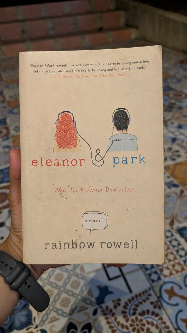 Eleanor & Park by Rainbow Rowell Paperback Novel (Category: Storybooks) located in Manila. Submitted by alypacis06 (Listing ID 1469659728, Image 1). Description: - Title: Eleanor & Park by Rainbow Rowell - Edition: St. Martin's Griffin Paperback (ISBN: 978-1-250-05399-2) - Condition: Cover has edge wear and creases; pages are intact with natural yellowing due to age - History: Read only once, great overall condition for reading - Genre: Heartwarm