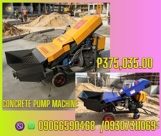 Electric concrete pump Item Model LL-10B oblique Type (Category: Looking For) located in Caloocan City. Submitted by topherchri03260 (Listing ID 1469581498, Image 1). Description: Electric concrete pump Item Model LL-10B Dimensions 2 * 1* 1.4M Power 15kw Conveying particle size Description 0.5-3cm Conveying height 20-25m Horizontal transportation 40-50m Pipe diameter 80mm Efficiency 5-8 m3/H Voltage Price 380 V3 phase Php375,035.00 ✅ Quality prod