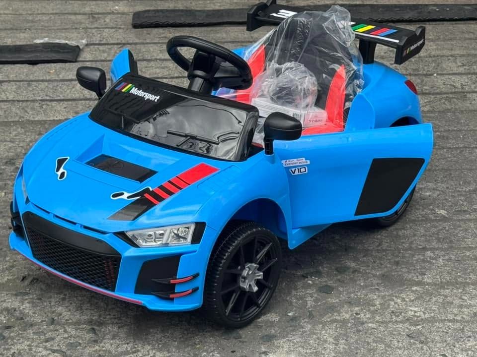 Electric Mini Audi Car for Kids (Category: Kids Toys) located in Pasay City. Submitted by joyful_mayette (Listing ID 1469642860, Image 2). Description: Electric Mini Audi Car for Kids Price: 3,500 PHP Available Colors: Yellow, Red, Blue, White, and Pink Rechargeable Battery with Remote/Safety belt/Lights and Sound Suitable for ages 1-5 years old We Shipping Nationwide 💯 LEGIT. We can provide a BIR Receipt and Company Documents.
