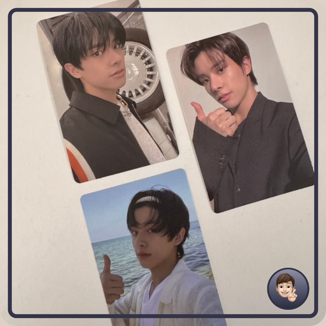 ENHYPEN JAKE Official Photocards (Category: K-Wave Merchandise) located in Manila. Submitted by myhappyunboxing (Listing ID 1469627437, Image 3). Description: - In good condition - Not for sensitive buyers, photocards may have manufacturer marks - 199 each - DM if interested to buy and let us know your card selection.