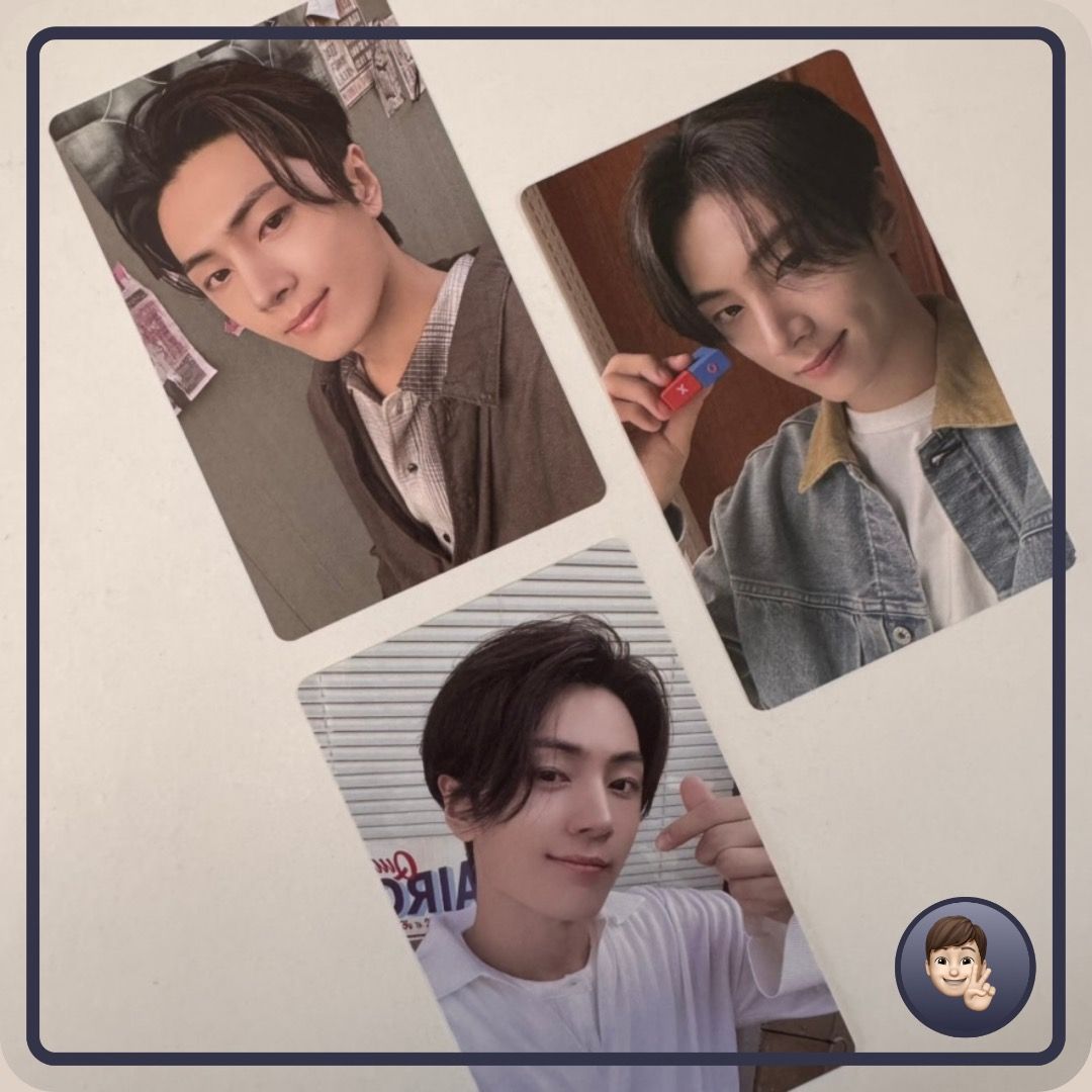 ENHYPEN JAY Official Photocards (Category: K-Wave Merchandise) located in Manila. Submitted by myhappyunboxing (Listing ID 1469626054, Image 3). Description: - In good condition - Not for sensitive buyers, photocards may have manufacturer marks - 199 each - DM if interested to buy and let us know your card selection.