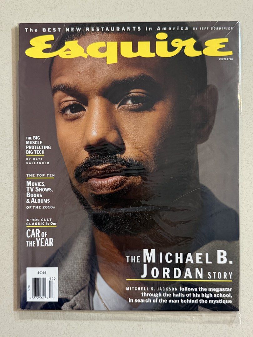 Esquire Magazine Winter 2020 Michael B. Jordan (Category: Magazines) located in Pasay City. Submitted by gahaman02 (Listing ID 1469633596, Image 1). Description: Winter 2020 Esquire magazine featuring Michael B. Jordan. Brand new and still sealed in its original plastic wrap. Perfect for fans and collectors!.