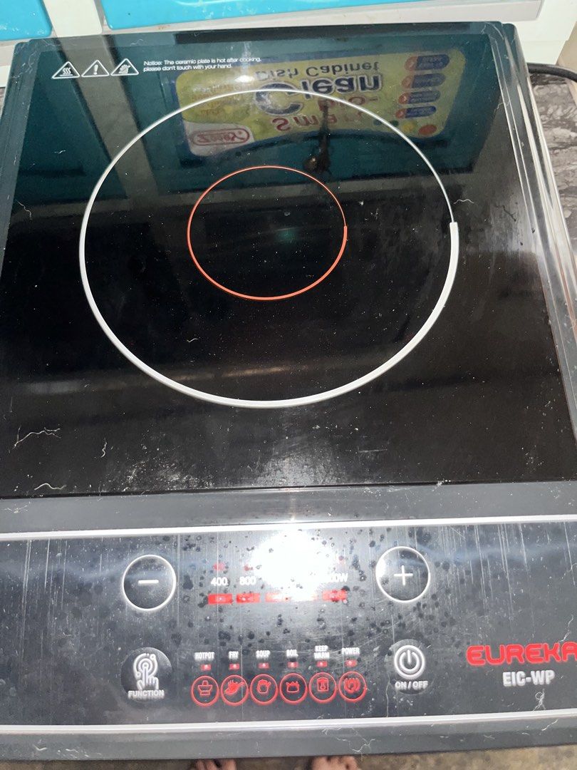 Induction Cooker (Category: Cookers) located in Manila. Submitted by cheriestyles (Listing ID 1469621407, Image 2). Description: Like new mint condition used 3 times only.