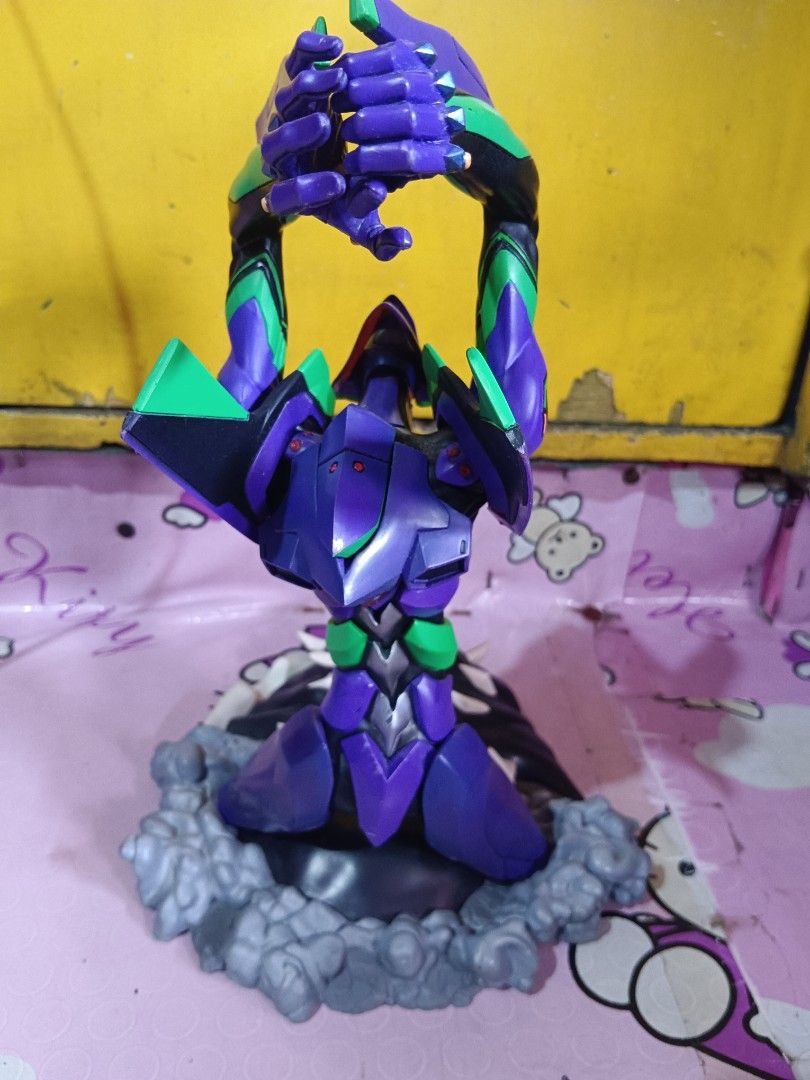 Evengelion (Category: Action & Battle Toys) located in Pasig City. Submitted by rednaxela_rich (Listing ID 1469705123, Image 3). Description: ichiban kuji evangelion Eva unit-01 mega virnette last one as is wysiwyg.