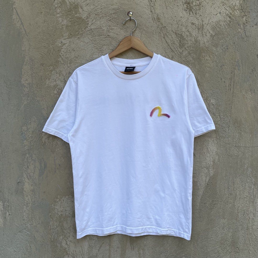 Evisu “Evisu Premium” Fur Logo White Tee Size Large (Category: Formal Shirts) located in Cebu City. Submitted by jaydeeace (Listing ID 1469699182, Image 2). Description: Evisu “Evisu Premium” Fur Logo White Tee Large 20.5 x 27 Excellent condition Needs wash only Dm if Interested 📩.