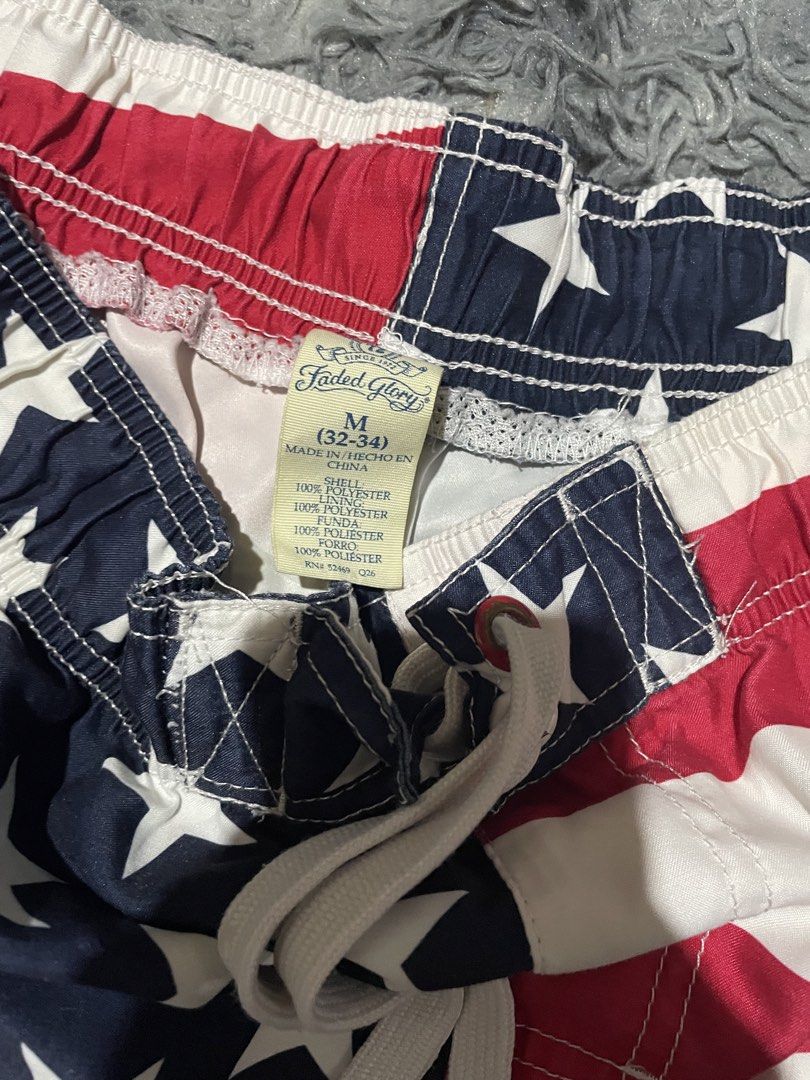 Faded Glory Shorts (Category: Shorts) located in Mandaluyong City. Submitted by _yuujjj (Listing ID 1469692963, Image 2). Description: FADED GLORY BOARD SHORT SIZE - M WIDTH - 16 LENGTH - 21 PRICE: 349.