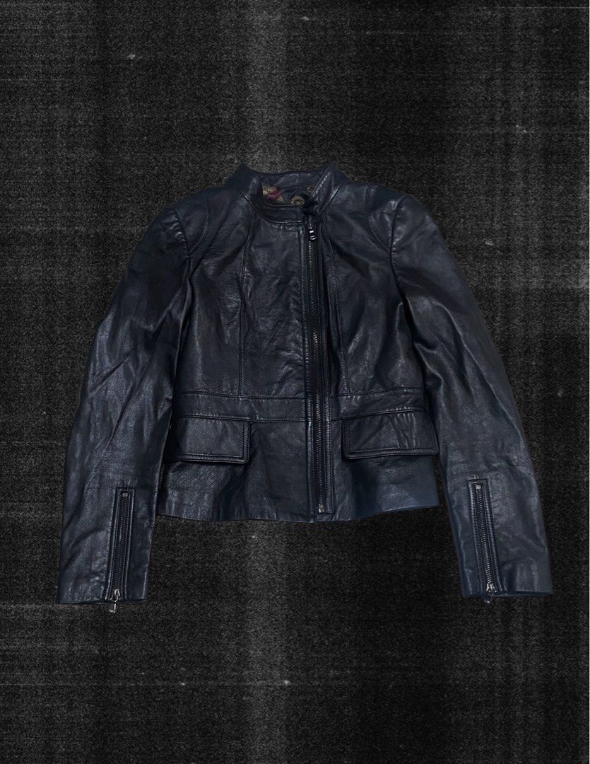 Faux Asymmetrical Leather Jacket (Category: Coats, Jackets and Outerwear) located in Lucena. Submitted by gomigomiii (Listing ID 1469694112, Image 1). Description: 15x19.5.