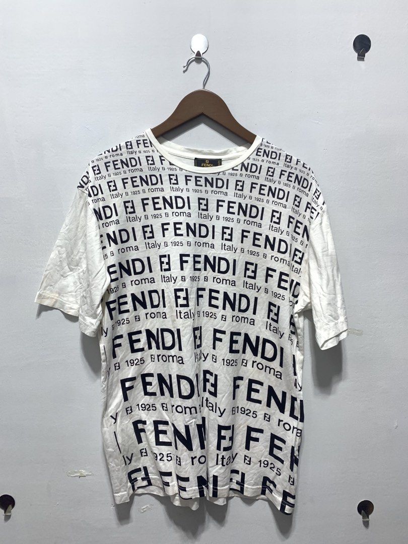 FENDI AOP T-shirt (Category: Tshirts & Polo Shirts ) located in Caloocan City. Submitted by eightyythrift (Listing ID 1469627275, Image 1). Description: .