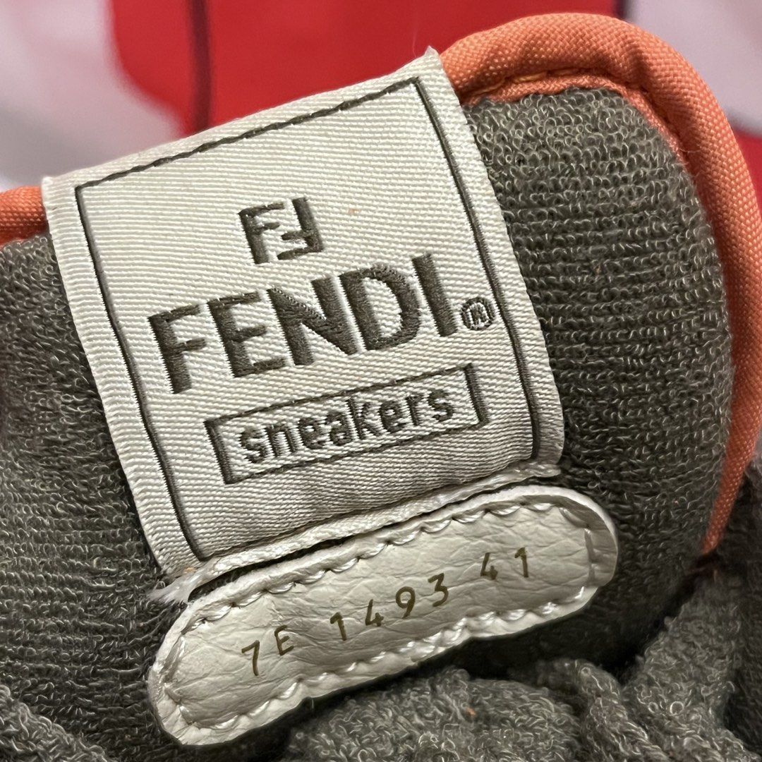 FF MATCH Low Top Sneakers Amaranth Suede Size 41 Multi-colour (Category: Sneakers) located in Paranaque City. Submitted by toastedmallows (Listing ID 1469724867, Image 3). Description: Fendi Match Sneakers Color: Amaranth Suede Features the Fendi logo Size 41EU 26CM Suede and leather construction Brandnew. No box. Comes with Fendi dustbag Ships via J&T MOP Gcash, Paymaya or BPI - NO COD shoes may or may not have minimal dustmarks.