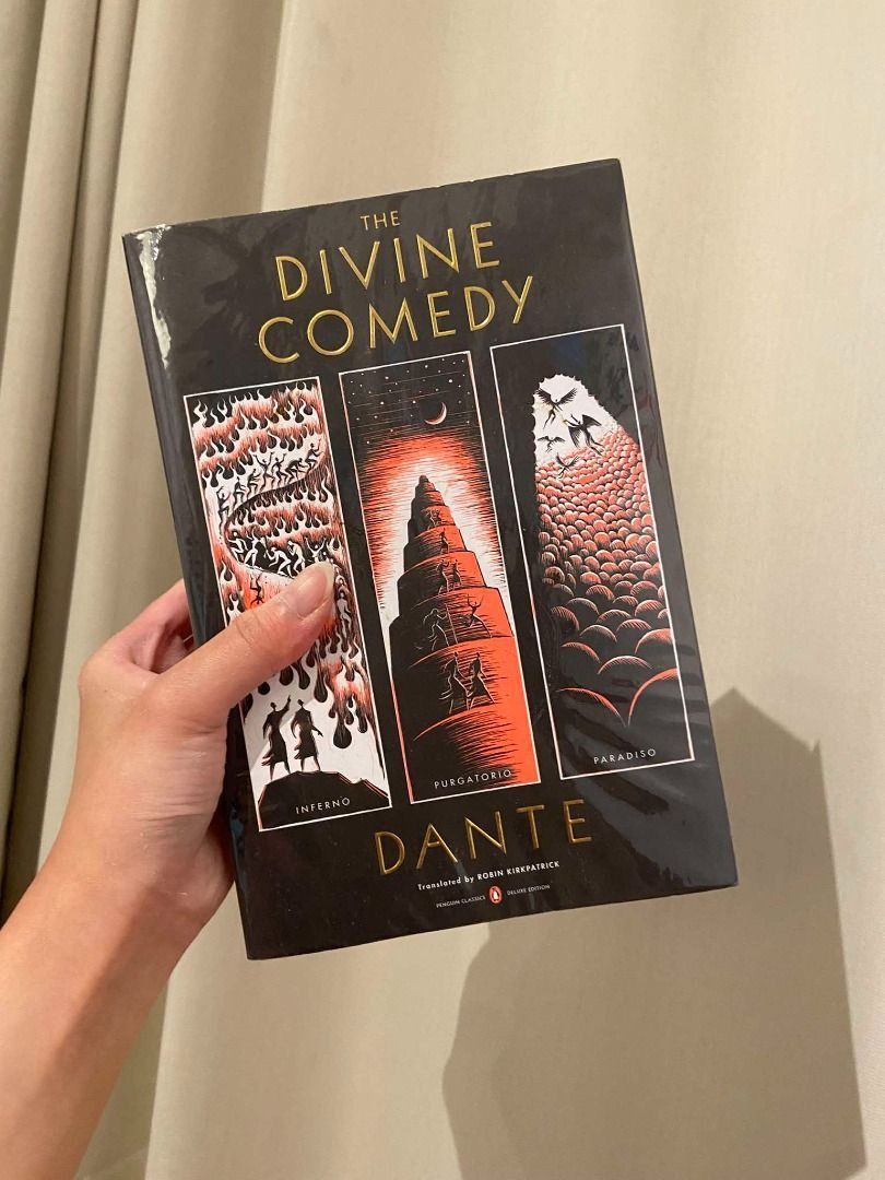 FFULLYBOOKED The Divine Comedy, Penguin Classics Deluxe Edition — Deckle Edge (Paperback) (Category: Storybooks) located in Manila. Submitted by moond_st (Listing ID 1469709521, Image 1). Description: Bought for Php 1,599. Never used .