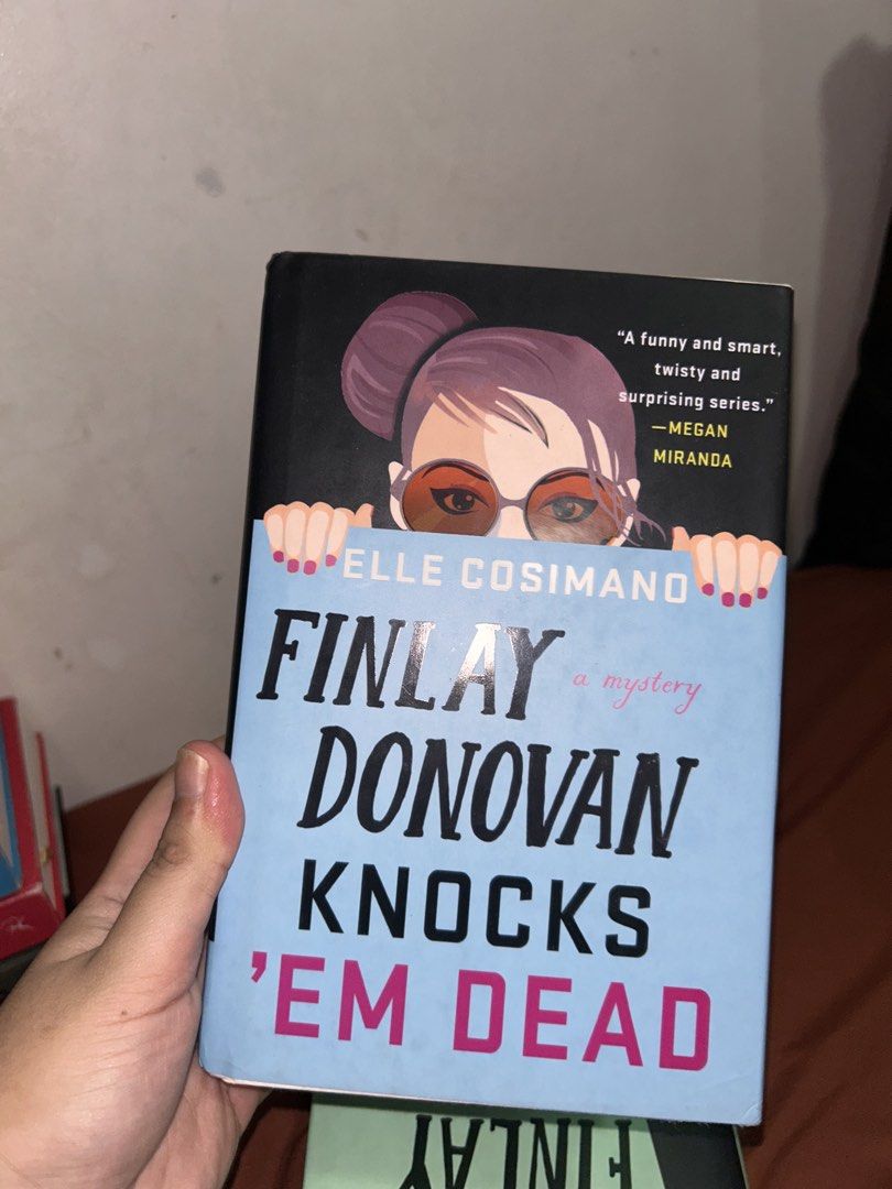 Finlay Donovan Series (1-5) HB (Category: Storybooks) located in Manila. Submitted by ninadcaps (Listing ID 1469671501, Image 3). Description: Finlay Donovan Series (1-5) HB - Hardbound - Good condition, 8/10.