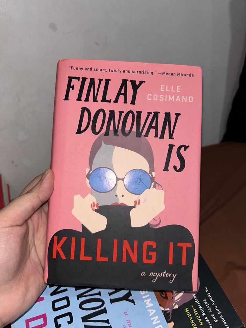 Finlay Donovan Series (1-5) HB (Category: Storybooks) located in Manila. Submitted by ninadcaps (Listing ID 1469671501, Image 2). Description: Finlay Donovan Series (1-5) HB - Hardbound - Good condition, 8/10.