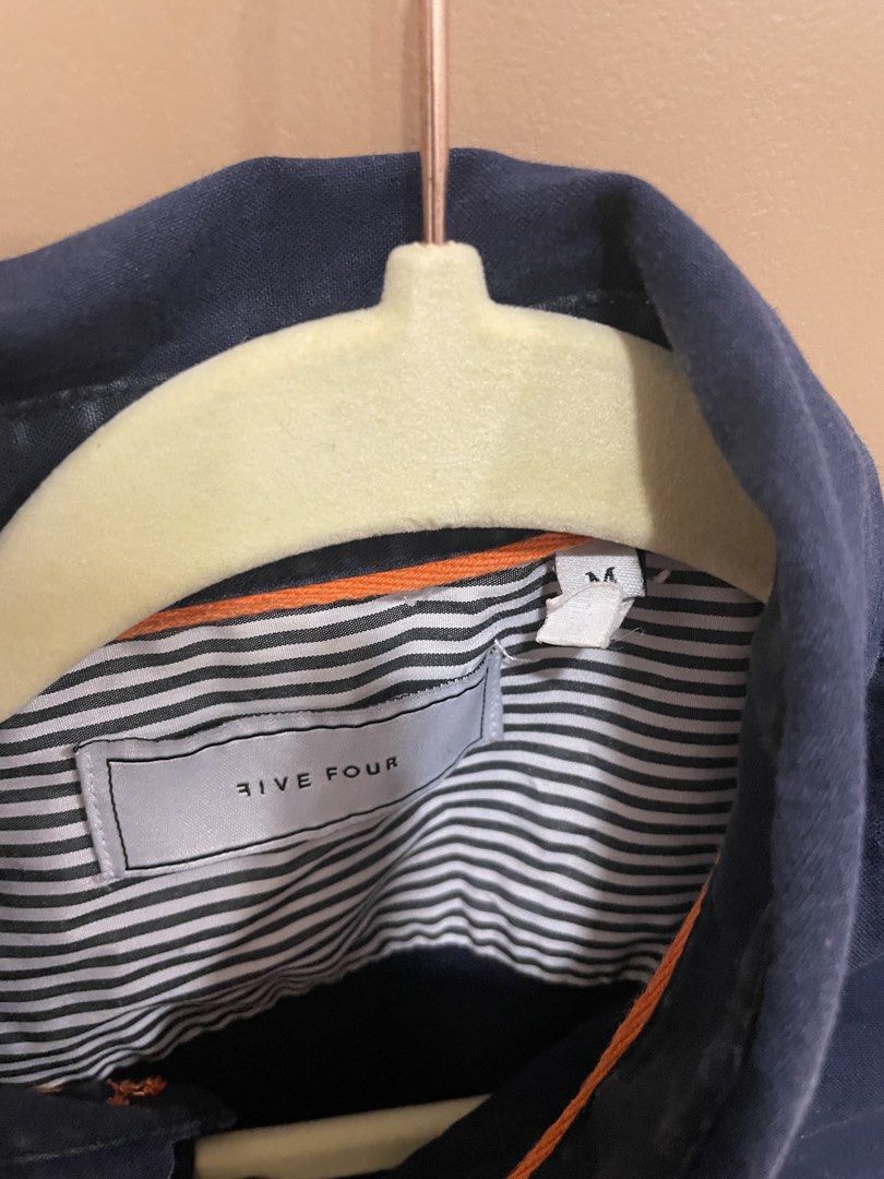 FIVE FOUR DARK BLUE LONG SLEEVES (Category: Formal Shirts) located in Manila. Submitted by bedlambuzz (Listing ID 1469697668, Image 2). Description: WYSIWYG USED MAY HAVE SOME MINOR FLAWS BUT THESE WERE STORED WELL AND PROPERLY.