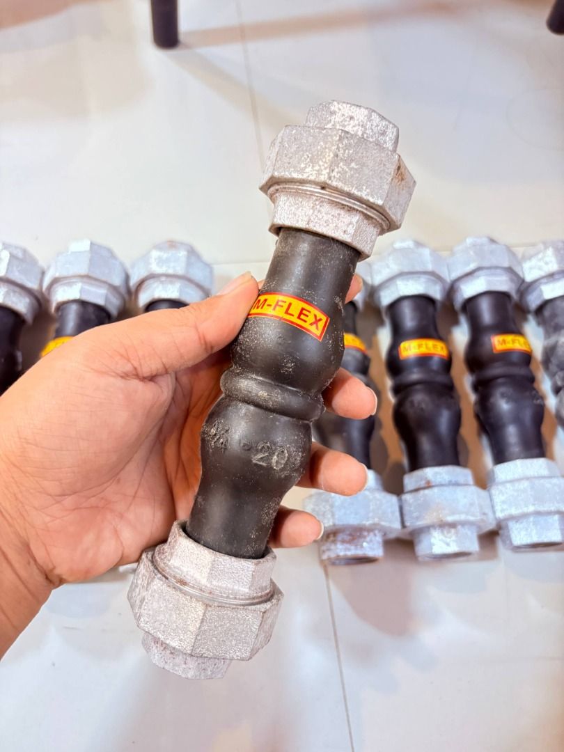 flexible connector (Category: Construction Tools & Equipment) located in Manila. Submitted by keyliegdforte (Listing ID 1469584830, Image 1). Description: 🔧 FLEXIBLE CONNECTOR — STRONG, FLEXIBLE & RELIABLE! 💪 Looking for a quality flexible connector for your piping and mechanical installation needs? Dforte Construction Supply has you covered! ✅ Flexible and durable ✅ Designed for reliable connections ✅ Helps accommodate vibration and movement ✅