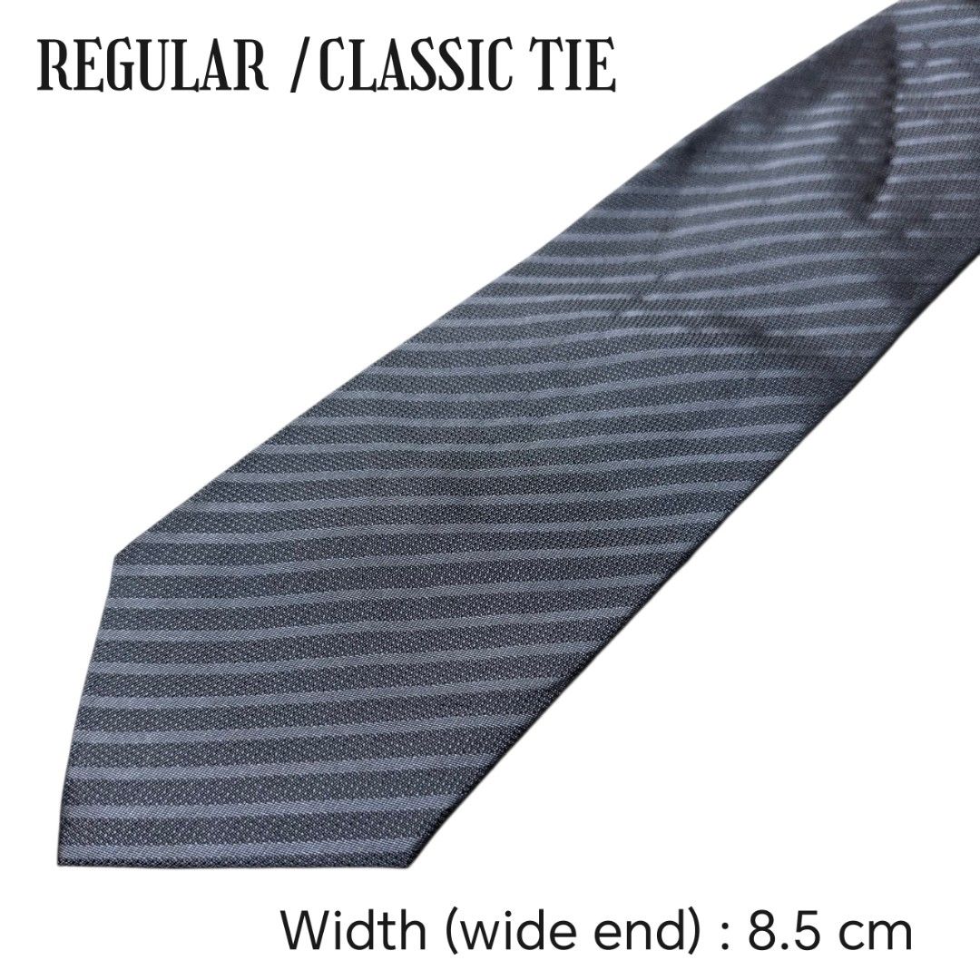 Formal 100% Silk Tie (Category: Ties) located in Abucay. Submitted by gibzzz123 (Listing ID 1469652388, Image 2). Description: • All items are ON HAND and ready to be shipped/picked up. • Items are preloved/ukay, so please expect minimal signs of usage unless stated otherwise. • No major issues — good condition unless otherwise indicated in the listing. • Actual color may slightly vary due to lighting and screen settings. • All available photos a