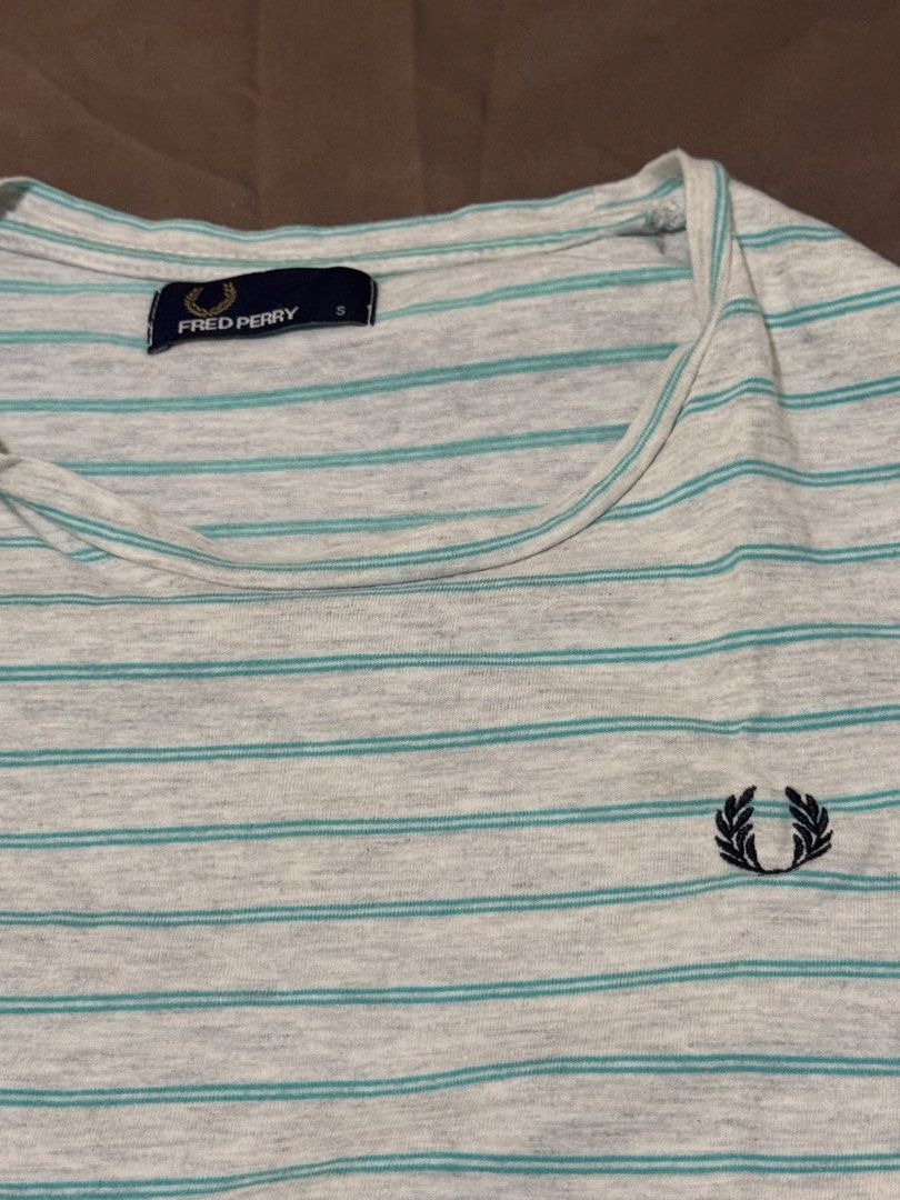 Fred Perry Striped T-Shirt Size S (Category: Tshirts & Polo Shirts ) located in Imus. Submitted by jaimeenrico8 (Listing ID 1469588915, Image 2). Description: .