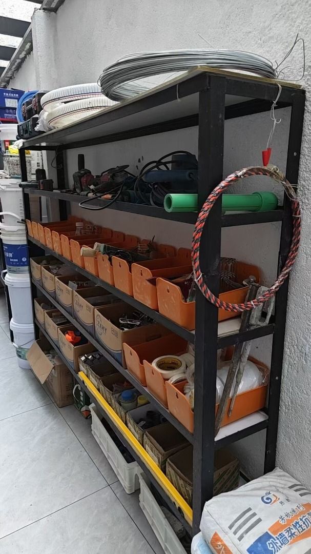 Free Installation Commercial Supermarket Heavy Rack Goods Display ...