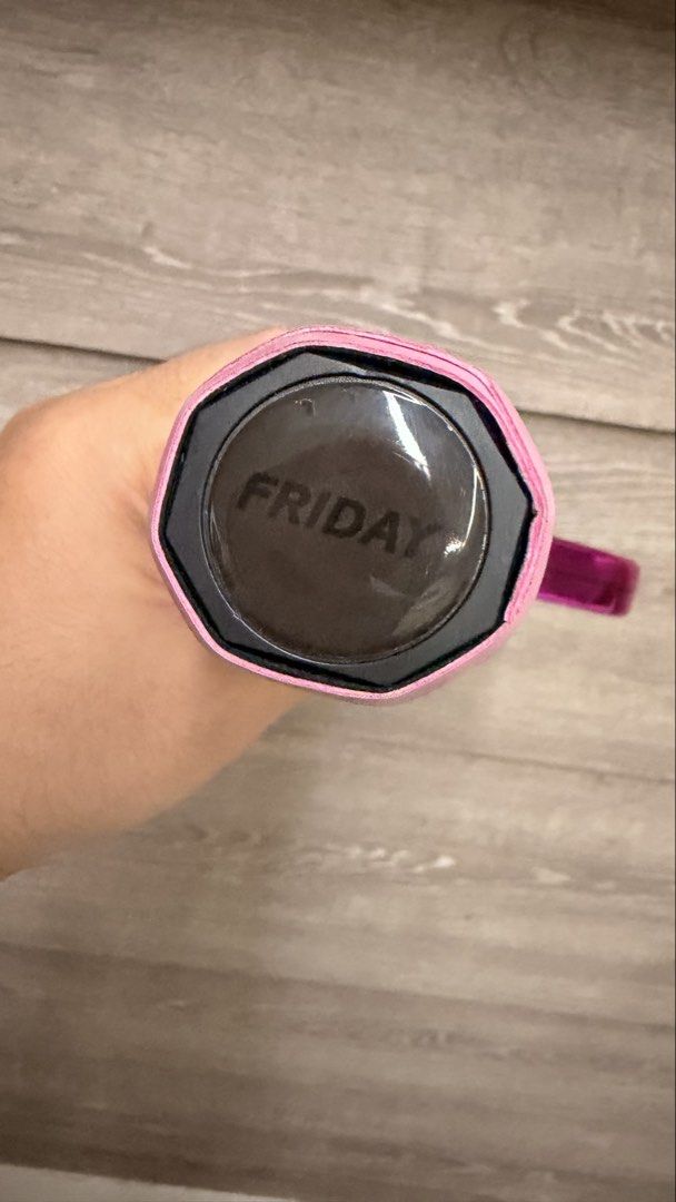 Friday Aura Pro (Category: Racket and Ball Sports) located in Muntinlupa City. Submitted by joboramos (Listing ID 1469576958, Image 3). Description: Friday Aura Pro - Elongated - Metallic Pink - with Cookie Grip and Edge Guard since Day 1 - No dings/scratches - Condition 9.5/10 RFS - extra paddle ni wife For Lalamove or Meetups in Bulacan (Bustos, Baliuag, San Rafael).