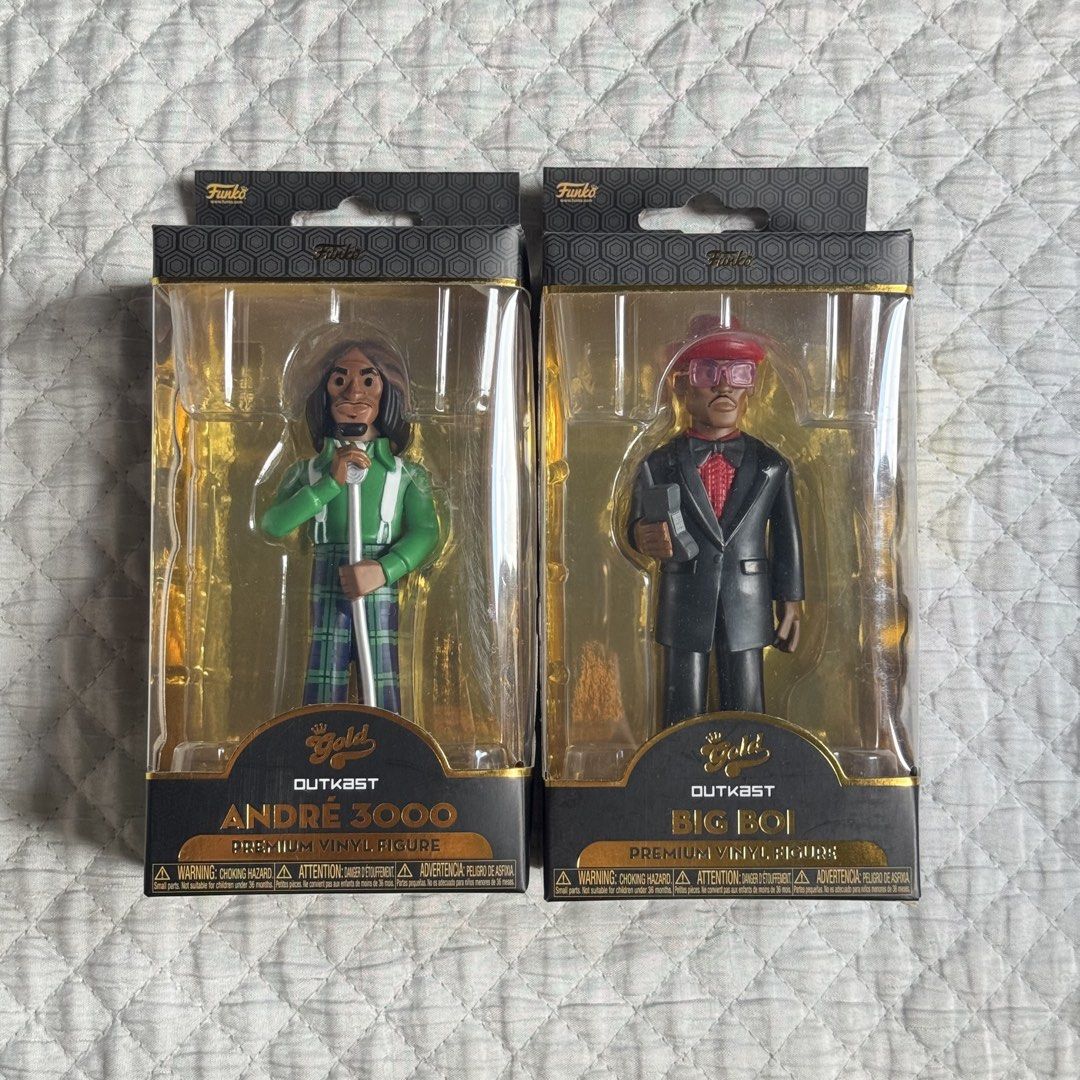 Funko Gold Outkast Set (Category: Character Goods) located in Baguio. Submitted by vincepila (Listing ID 1469647733, Image 1). Description: Funko Gold Outkast Set PRICE: ₱1,200 set MOP: Cash, Gcash, BPI MOD: dropping/meetup/shipping LOCATION: Baguio City PM me for more details..