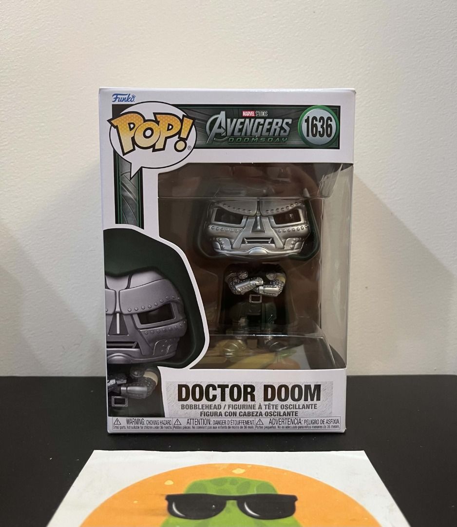 FUNKO POP | Doctor Doom #1636 (Category: Figurines & Statues) located in Calamba. Submitted by tortoyscollectibles (Listing ID 1469655193, Image 1). Description: 🚨FUNKO WALL DIBS🚨 ❗️1200 PHP ONLY❗️ Doctor Doom #1636 ▪️Box condition: 9/10 ▪️WYSIWYG ▪️Used protector +30 💸 Payment via Gcash / BDO 💸 First to pay (no long reservations).