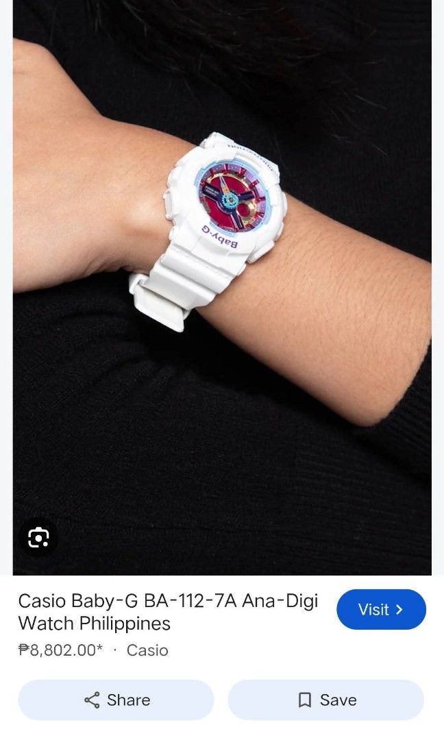 G shock (Category: Luxury Watches) located in Angeles City. Submitted by mjshoppingretail (Listing ID 1469623346, Image 3). Description: Brandnew no tag box lang and carecard.