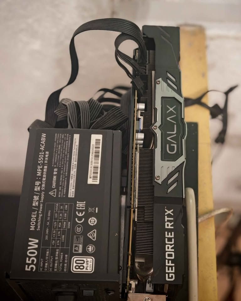 Galax RTX 2080 Super 8gb Work The Frames Edition (Category: Computer Parts) located in Bontoc. Submitted by ron.aquino (Listing ID 1469646434, Image 2). Description: - Item: Galax RTX 2080 Super 8gb Work The Frames Edition - Feel free to send a message for more details! - Baguio Location - No Box Unit Only.