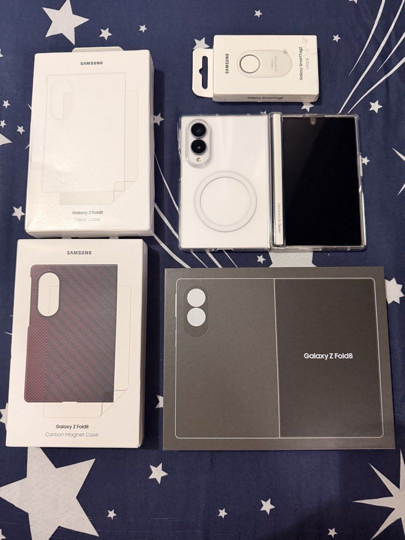 Galaxy Z Fold 8 Cream White 512 gb (Category: Samsung) located in Angeles City. Submitted by celestialbody (Listing ID 1469595103, Image 1). Description: For sale or trade with additional cash (30K) to Galaxy S26 Ultra 512 Direct swap to iphone 18 pro max Z Fold 8 cream white 512 GB Local unit Like new condition Complete fully paid unlocked With free cases Both original Samsung branded cases and Original Benks crystal clear case Free Samsung Smar