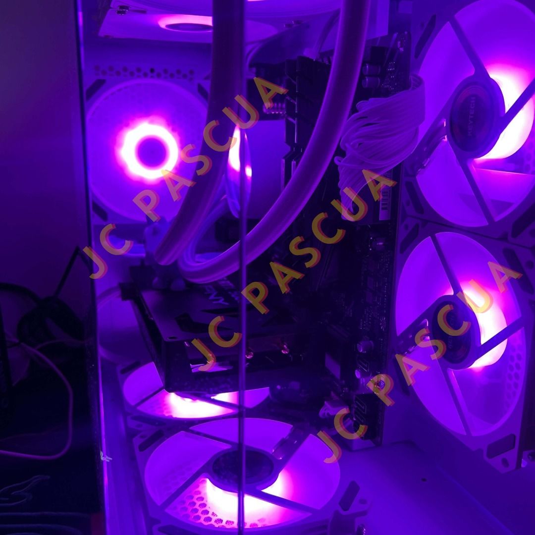 GAMING PC (Category: Desktops) located in Caloocan City. Submitted by juseppph (Listing ID 1469197074, Image 3). Description: SELLING for 65k NEGO sa Sure buyer. PROC: R7 5700X MOBO: Gigabyte B550 AORUS RAM: T-FORCE 16GB (2x8GB) SSD: NVME 512 GB GPU: PNY GeForce RTX 5060 8GB OC COOLER: Jungle Leopard 240P AIO PSU: SAMA G750W 80+ GOLD Fully Modular CASE: Keytech Robin Panoramic TG MATX Case System Unit only Bought on June 6, 2026 (4 months old) Al