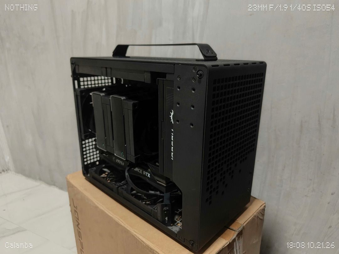 Gaming/Streaming PC Set (Category: Desktops) located in Calamba. Submitted by hcatt (Listing ID 1469723824, Image 3). Description: Full PC specs CPU: Intel i5-12400F CPU Cooler: Deepcool AK620 Zero Dark GPU: MSI RTX 3050 8GB Gaming X Mobo: MSI pro B660m-a Wifi RAM: G.Skill Ripjaws 2x16gb DDR4 3600MHz PSU: MSI MPG A650GF Gold 80+ Full Modular Storage 1: Crucial p5 plus 2tb SSD Gen 4 Storage 2: Western Digital SN570 500gb SSD Gen 3 Fans: 5 Deepcool