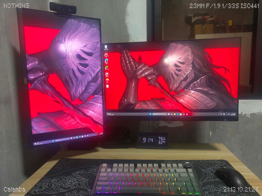 Gaming/Streaming PC Set (Category: Desktops) located in Calamba. Submitted by hcatt (Listing ID 1469723824, Image 1). Description: Full PC specs CPU: Intel i5-12400F CPU Cooler: Deepcool AK620 Zero Dark GPU: MSI RTX 3050 8GB Gaming X Mobo: MSI pro B660m-a Wifi RAM: G.Skill Ripjaws 2x16gb DDR4 3600MHz PSU: MSI MPG A650GF Gold 80+ Full Modular Storage 1: Crucial p5 plus 2tb SSD Gen 4 Storage 2: Western Digital SN570 500gb SSD Gen 3 Fans: 5 Deepcool