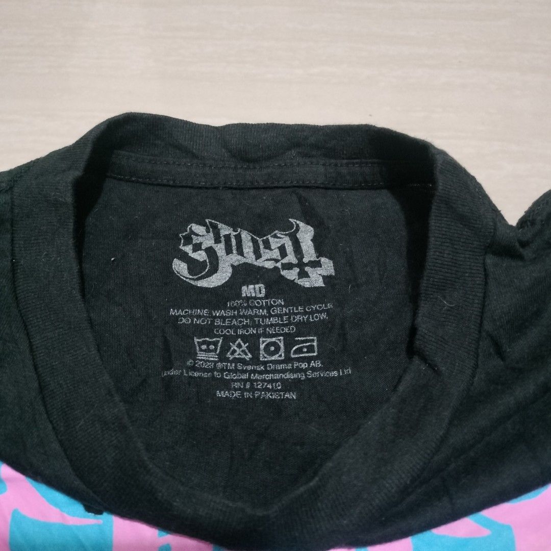 GHOST BAND SHIRT (Category: Tshirts & Polo Shirts ) located in Sariaya. Submitted by social_animalz (Listing ID 1469710671, Image 2). Description: 19 x 27 shipping fee is not included.