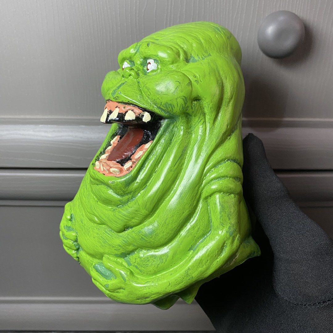 Ghostbuster (Slimer Puppet) With markings Authentic (Category: Action & Battle Toys) located in Manila. Submitted by jms_prgs (Listing ID 1469617388, Image 2). Description: Ghostbuster (Slimer Puppet) With markings Authentic -1,500 Cabuyao, Laguna J&T/Lalamove Gcash.