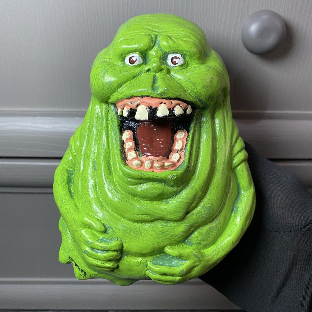 Ghostbuster (Slimer Puppet) With markings Authentic (Category: Action & Battle Toys) located in Manila. Submitted by jms_prgs (Listing ID 1469617388, Image 1). Description: Ghostbuster (Slimer Puppet) With markings Authentic -1,500 Cabuyao, Laguna J&T/Lalamove Gcash.