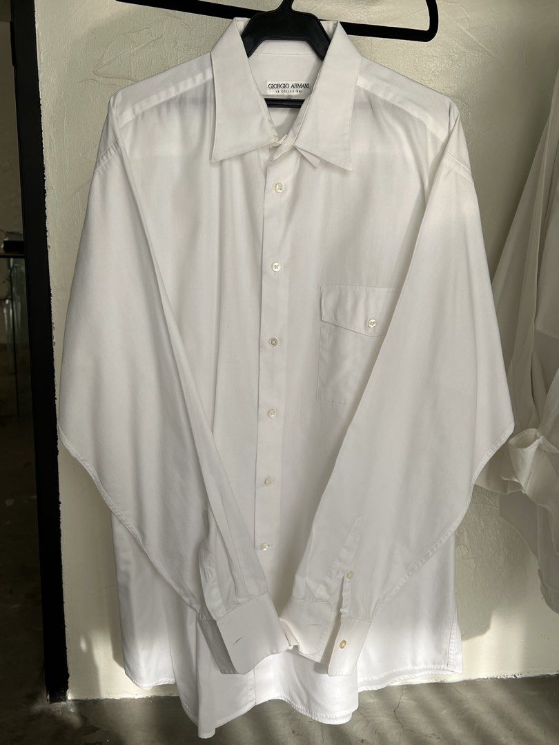 Giorgio Armani Long Sleeves (Category: Formal Shirts) located in Taguig. Submitted by alchlyn (Listing ID 1469635549, Image 1). Description: —₱2500 each, price negotiable —3 different types of long sleeves .