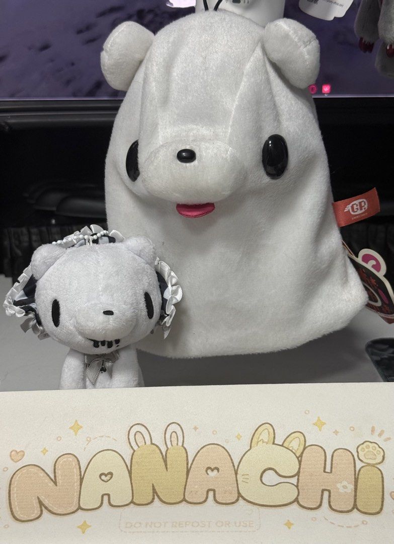 gloomy bear white bundle of 2 (Category: Plushies & Soft Toys) located in Bulacan. Submitted by n4n4chi (Listing ID 1469643997, Image 1). Description: SB 1,200 AY 1,800 MOP: GCASH or Cash (if meetup) - no refunds - cancellation or no reply AFTER invoice ( 1 hour ) will be considered as joy miners. joy miners will be posted! - seller will not be liable to give refunds if ever the item was lost during shipping as she has no control over outside eve